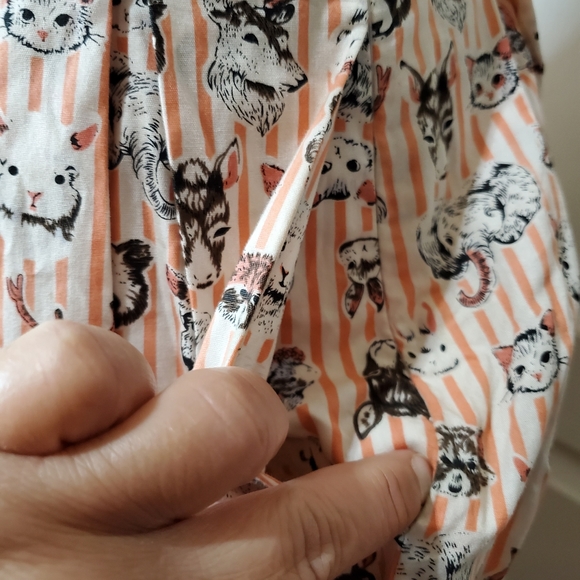 Vintage Animal Print Midi Skirt - Picture 4 of 14